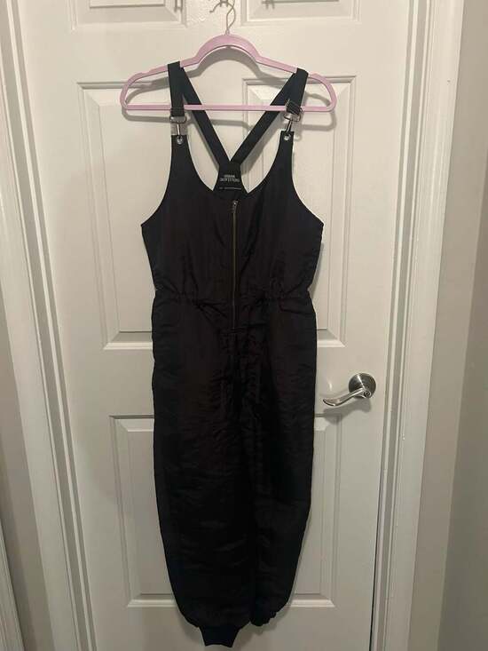 Urban Outfitters Pants - Urban Outfitters Quilted Nylon Zip-Front Overall Jumpsuit